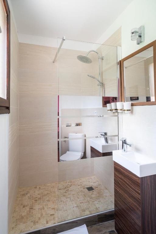Koupelna v ubytování Lyon Mon Amour B&B