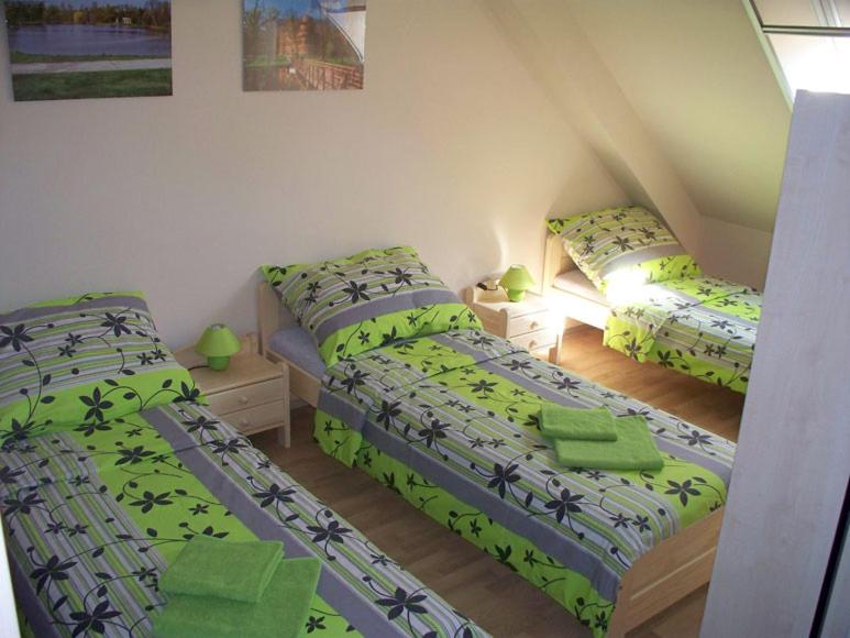 Postel nebo postele na pokoji v ubytování Ubytování Jana Butler