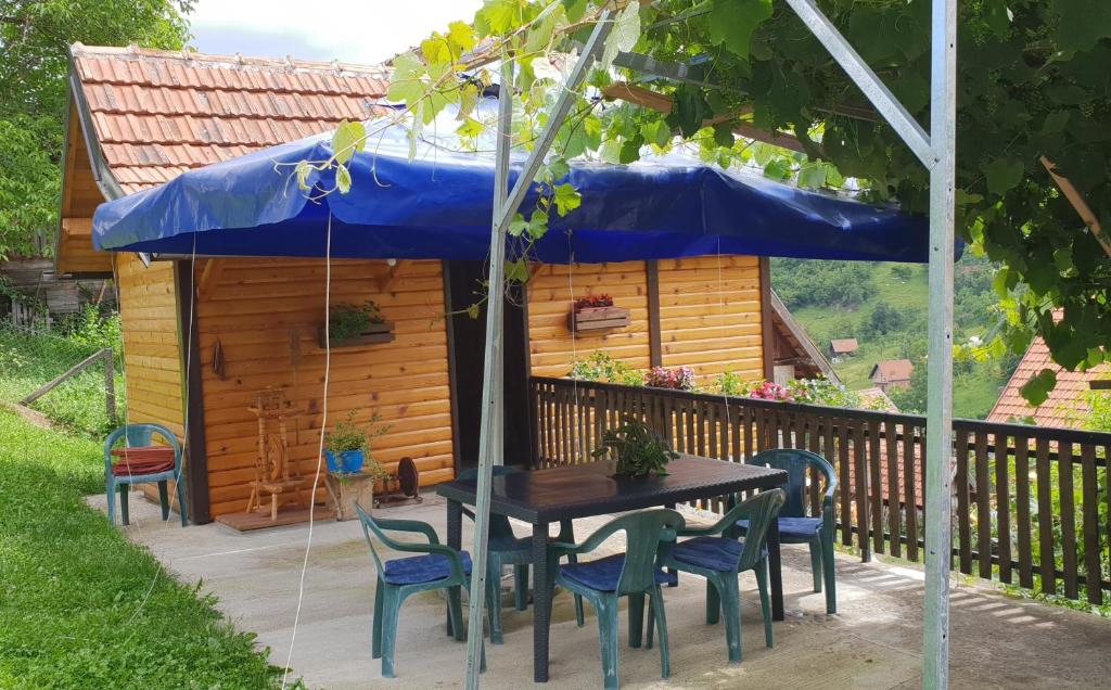 Zahrada ubytování Domacinstvo Prentovic