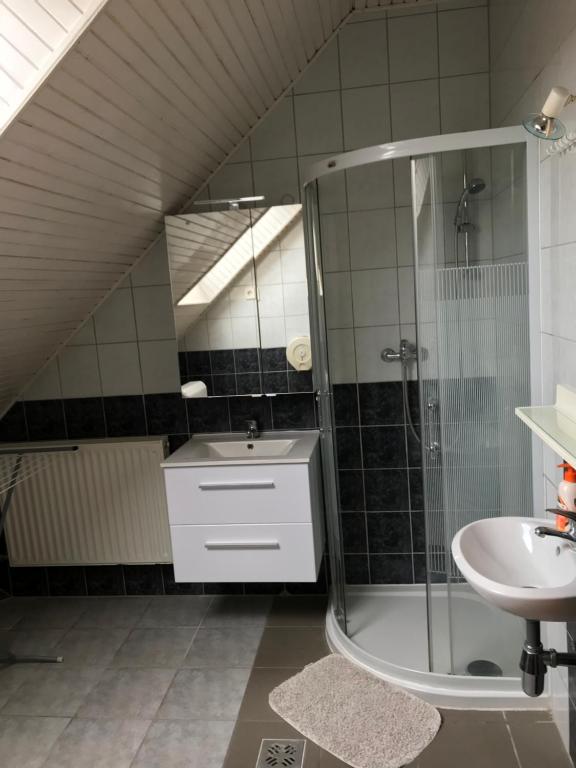 Koupelna v ubytování apartman-kata