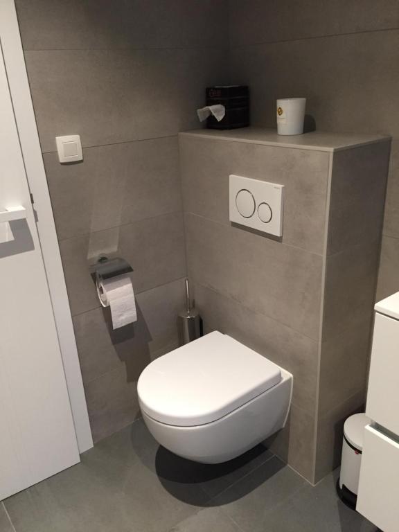 Koupelna v ubytování Hotel Prélude