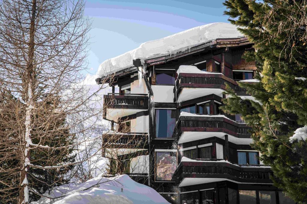 Haus Allegra v zimě