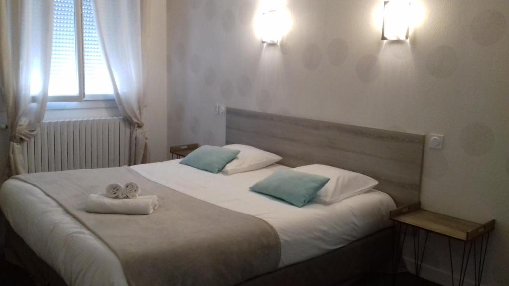 Postel nebo postele na pokoji v ubytování Le Relax