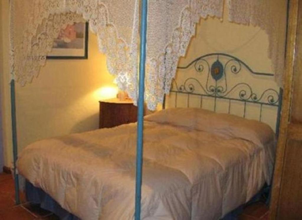 Postel nebo postele na pokoji v ubytování Posada del Angel