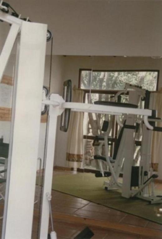 Fitness centrum a/nebo fitness zařízení v ubytování Posada del Angel