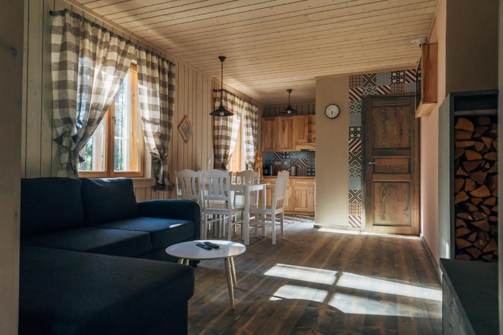 Kuchyň nebo kuchyňský kout v ubytování Peipsi Homestay
