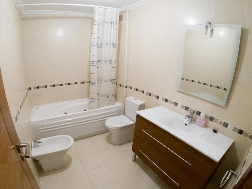 Koupelna v ubytování Apartamento Naval