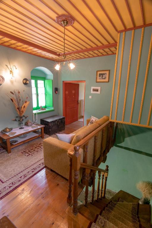 Posezení v ubytování Morfeas Guesthouse