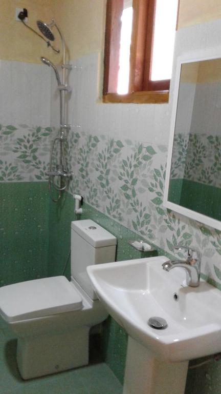 Koupelna v ubytování Jaye Homestay