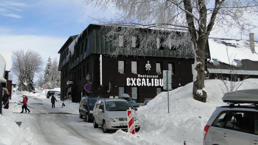 Hotel Bozi Dar - Excalibur žiemą