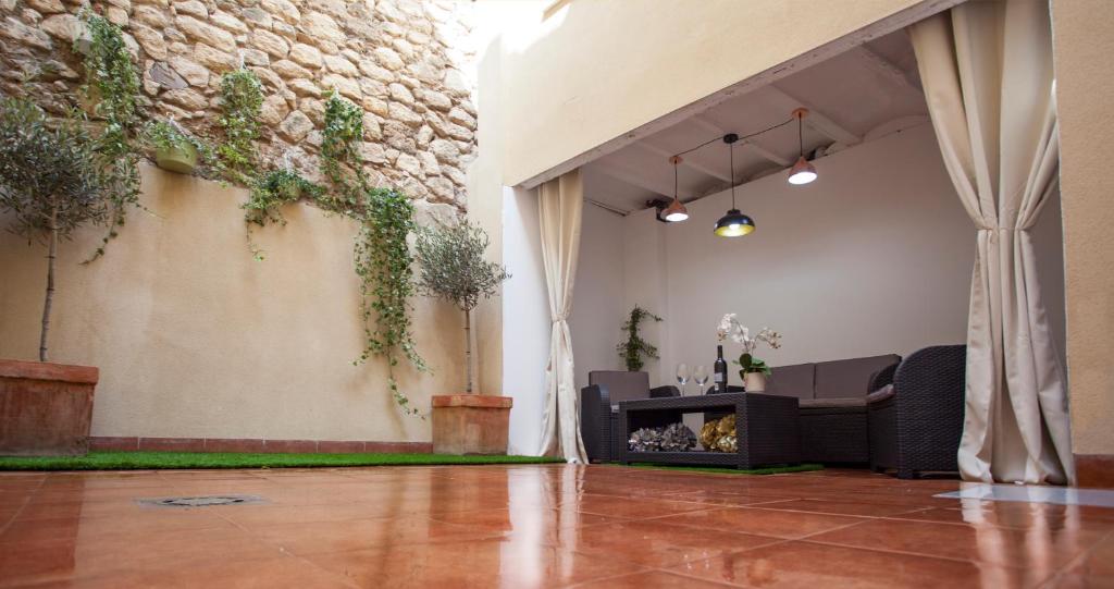 A seating area at Casa Severina