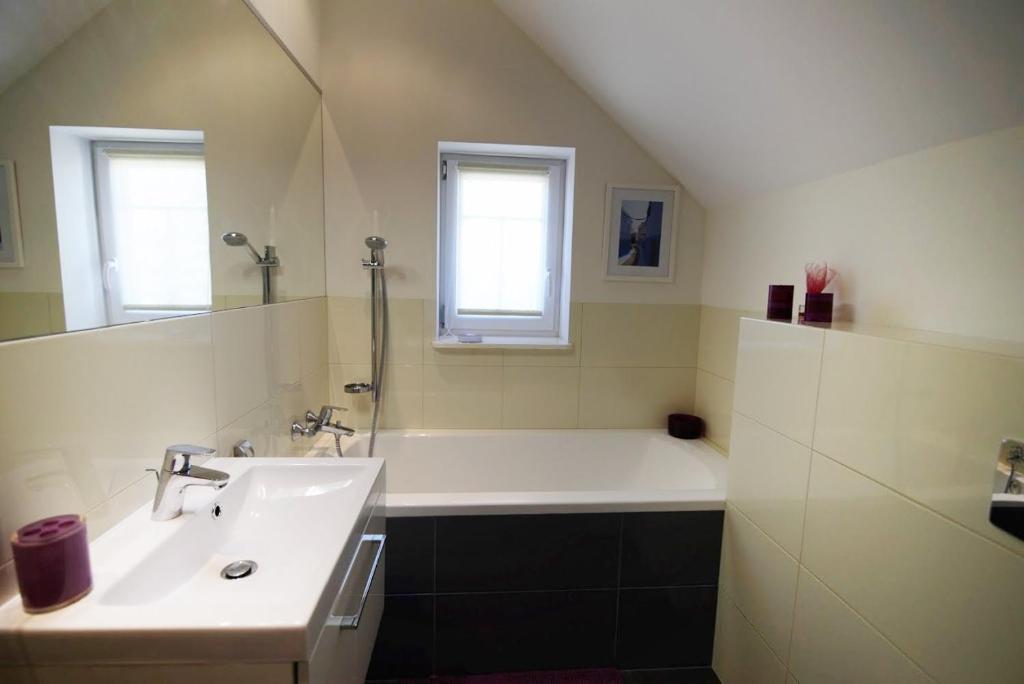 Kúpeľňa v ubytovaní Apartament Topczewo