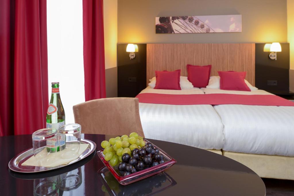 Postel nebo postele na pokoji v ubytování Hotel Munich City