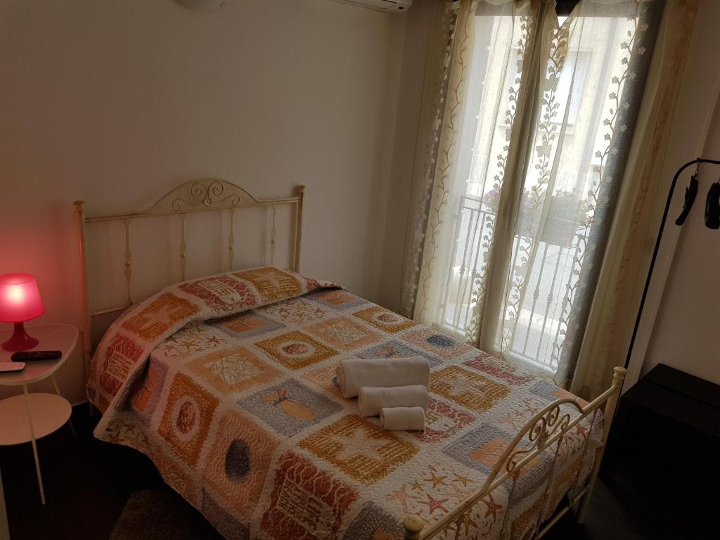 A bed or beds in a room at Terra del Sole Vittoria