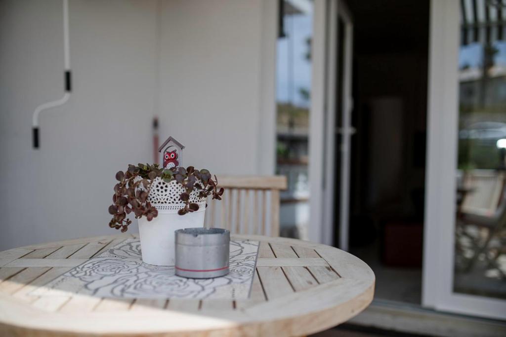 Balkón alebo terasa v ubytovaní Apartman Jasmina