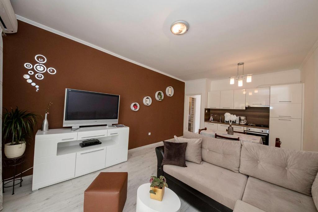 Kuchyňa alebo kuchynka v ubytovaní Apartman Jasmina
