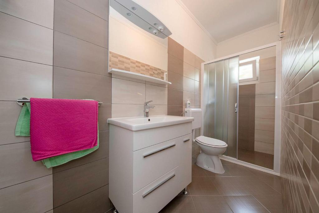 Kúpeľňa v ubytovaní Apartman Jasmina