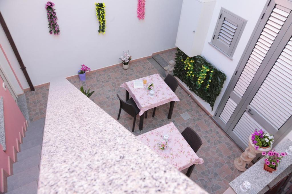 Balkón nebo terasa v ubytování Salvius B&B