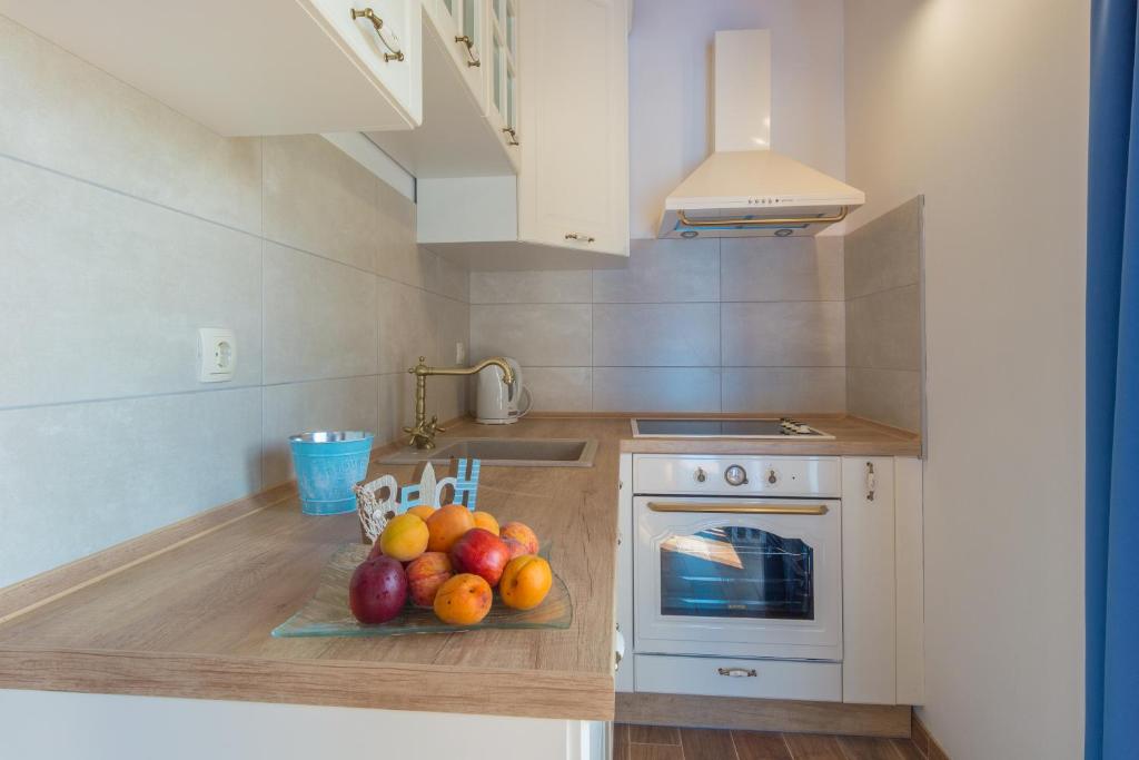 Kuchyň nebo kuchyňský kout v ubytování Tiny house