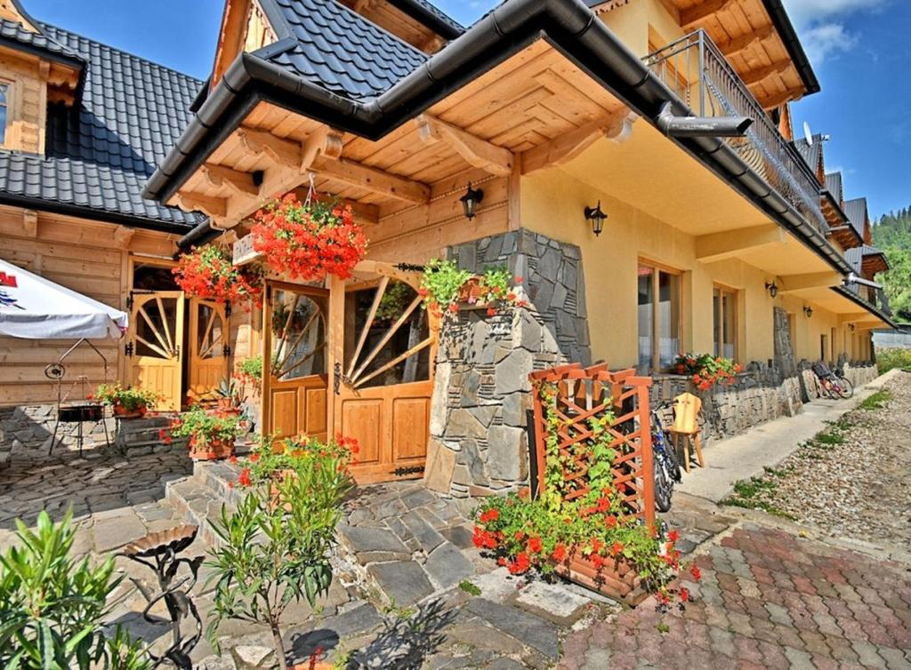 Budova, v ktorej sa ubytovanie bed & breakfast nachádza
