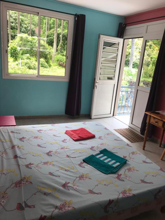 Postel nebo postele na pokoji v ubytování L'Escale du Mouillage