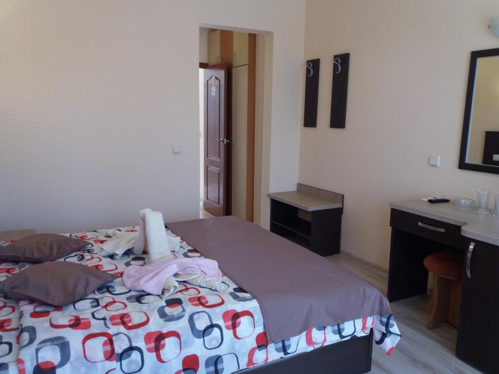 Postel nebo postele na pokoji v ubytování Hotel Sirena