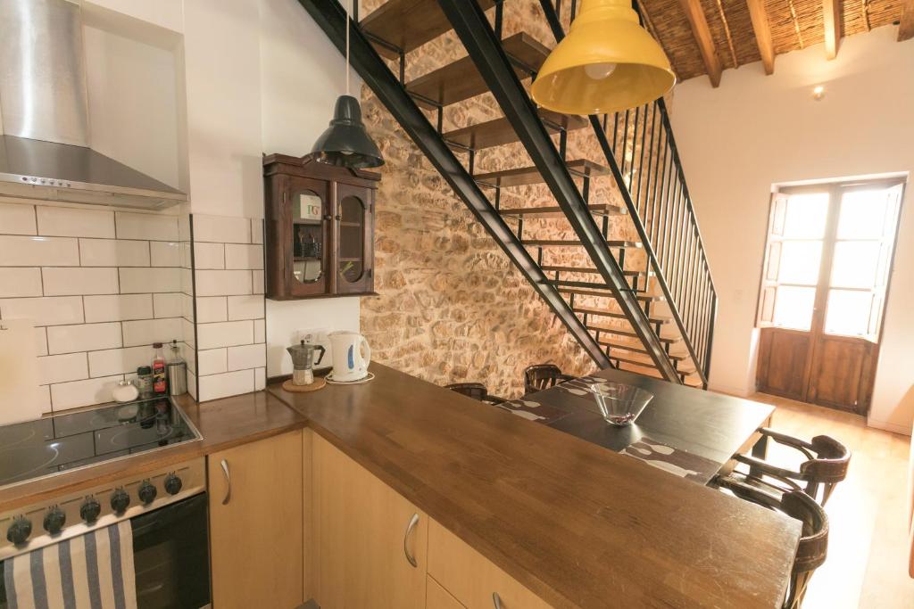 Kuchyňa alebo kuchynka v ubytovaní Casa Olivera