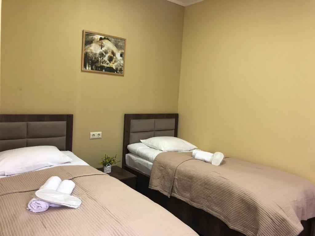 Postel nebo postele na pokoji v ubytování Ametapi