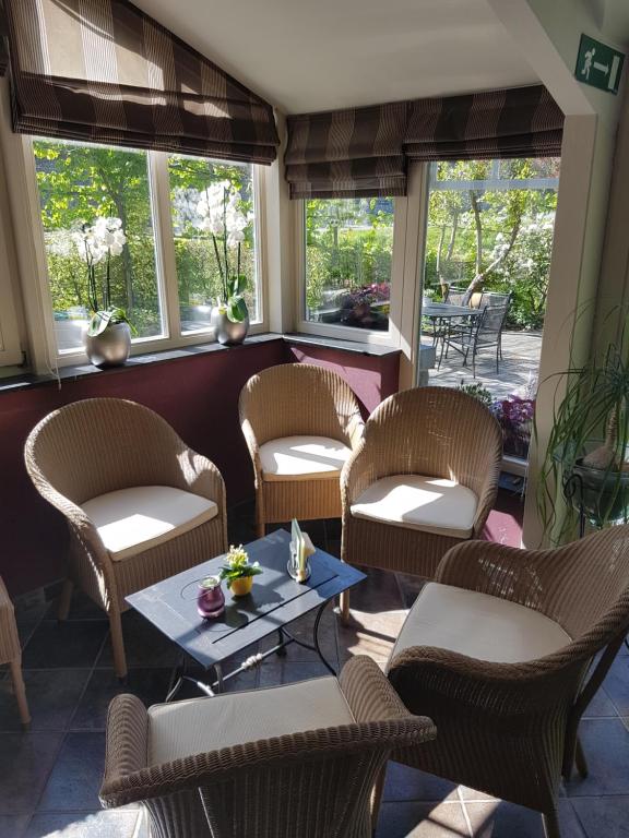 Posezení v ubytování Hotel La Ferronniere