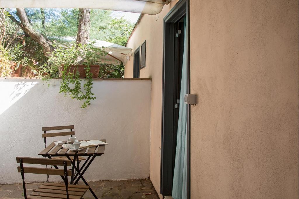 Balkón nebo terasa v ubytování Torre San Vito Hotel Villaggio