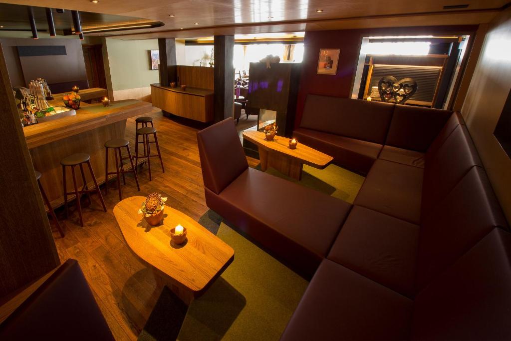 Posezení v ubytování Wohlfühlhotel Hubertushof