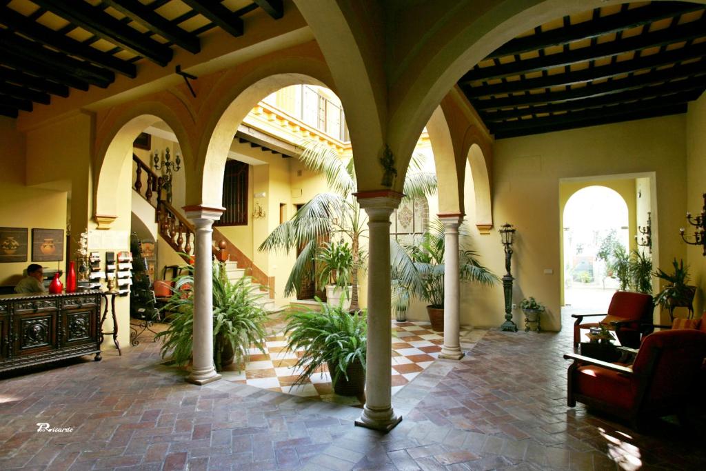 Posezení v ubytování Posada de Palacio