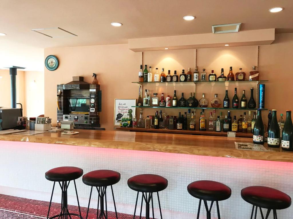 Nápoje v ubytování Asama Kogen Hotel