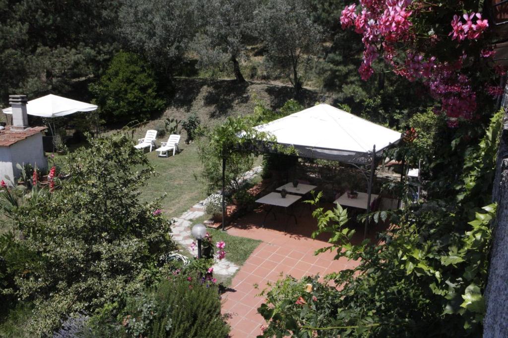 Zahrada ubytování Casa Virgilio