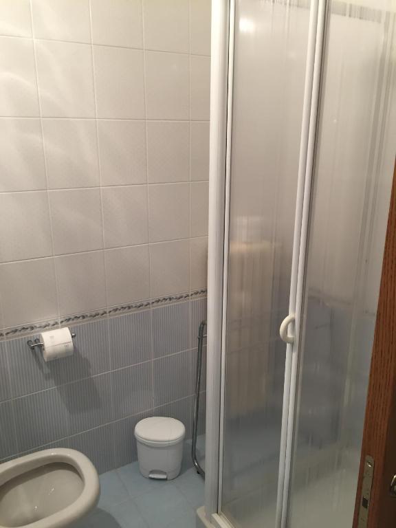 Koupelna v ubytování Casa di Vittoria