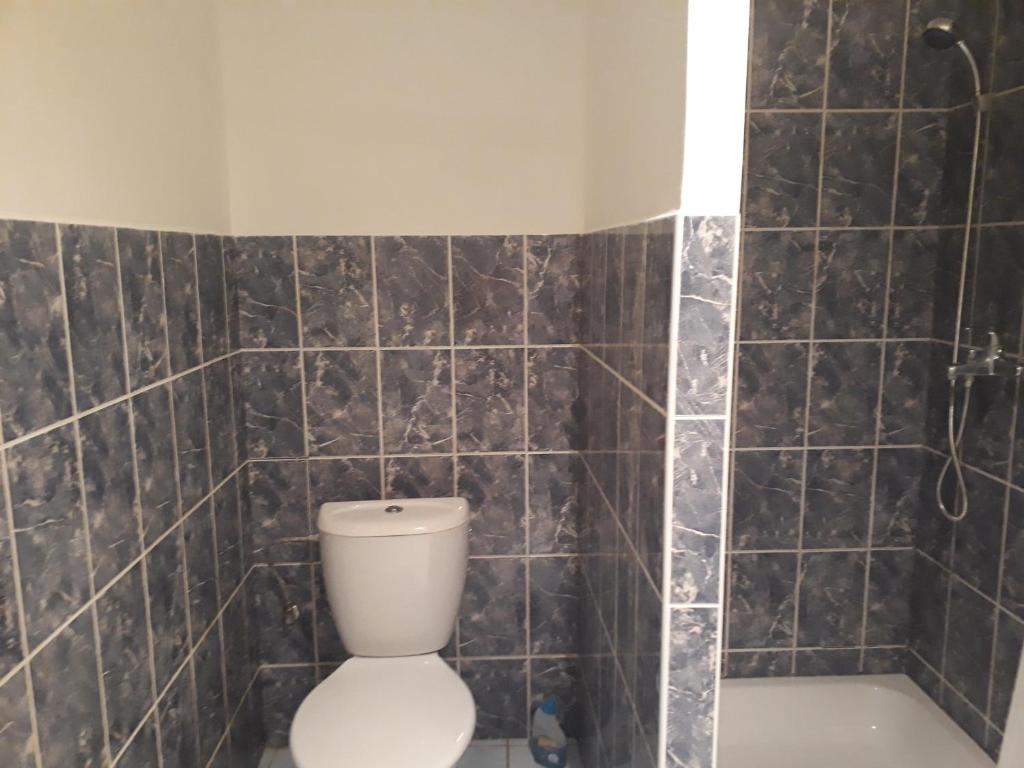 Koupelna v ubytování Apartmány Karlštejn