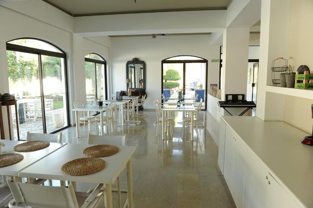 Posezení v ubytování Apollon Resort