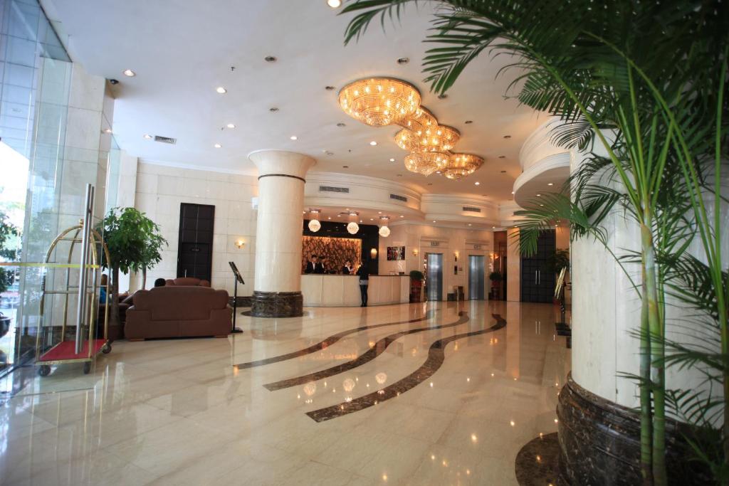 Vstupní hala nebo recepce v ubytování Shenzhen Kaili Hotel, Guomao Shopping Mall