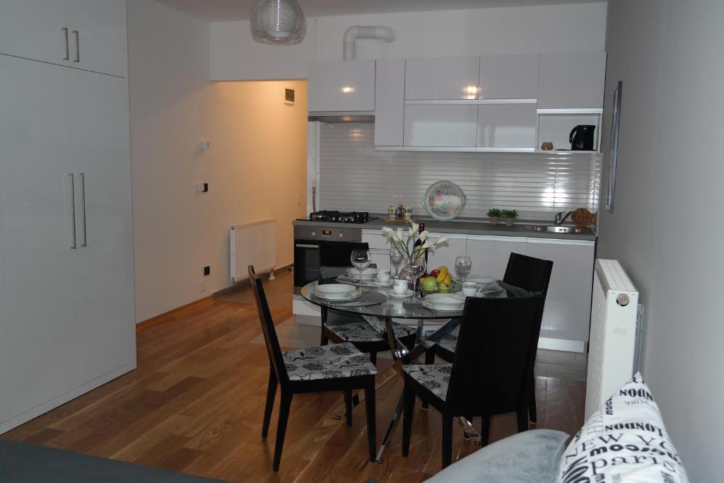 Kuchyňa alebo kuchynka v ubytovaní Studio apartman Anamaria