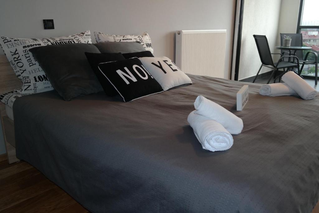 Posteľ alebo postele v izbe v ubytovaní Studio apartman Anamaria
