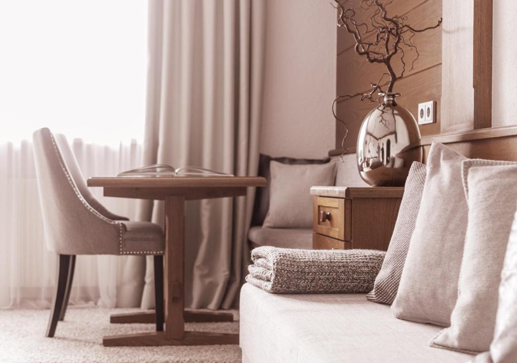 Posezení v ubytování GEBHARD Boutique B&B inklusive Sommercard