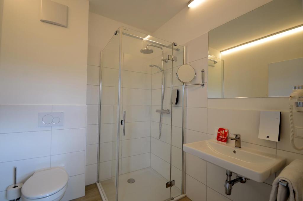 Kúpeľňa v ubytovaní Motel Zeltweg - Self-Check-in