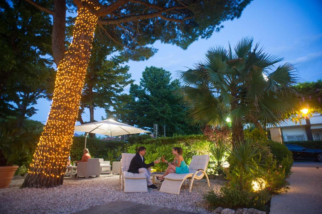 Zahrada ubytování Hotel La Pace