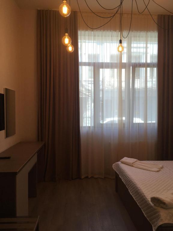 Postel nebo postele na pokoji v ubytování Iveria