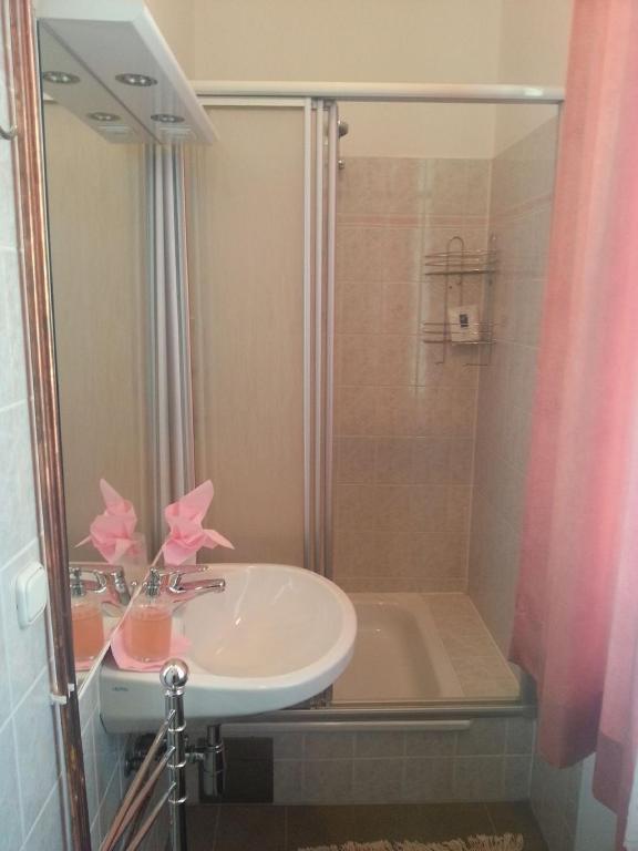 Koupelna v ubytování Villa Elisabeth