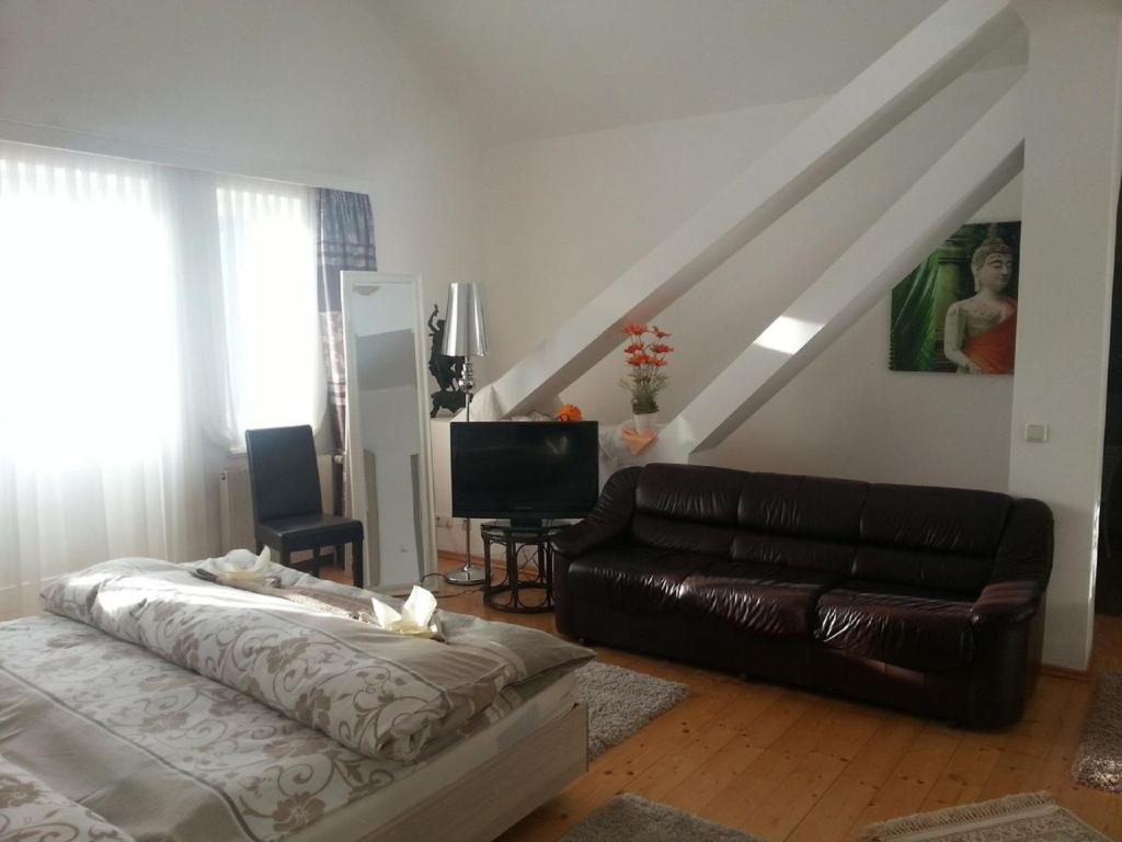Posezení v ubytování Villa Elisabeth