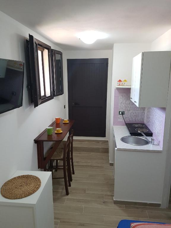 Kuchyň nebo kuchyňský kout v ubytování Residenza Francesca