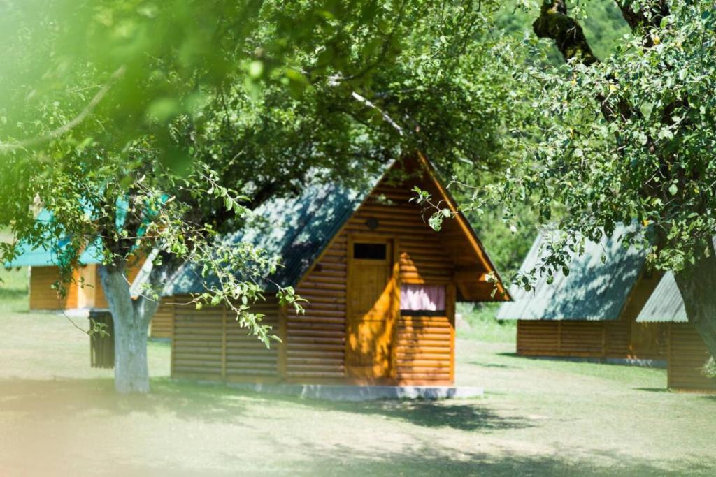Zahrada ubytování Rafting Camp Tara 87