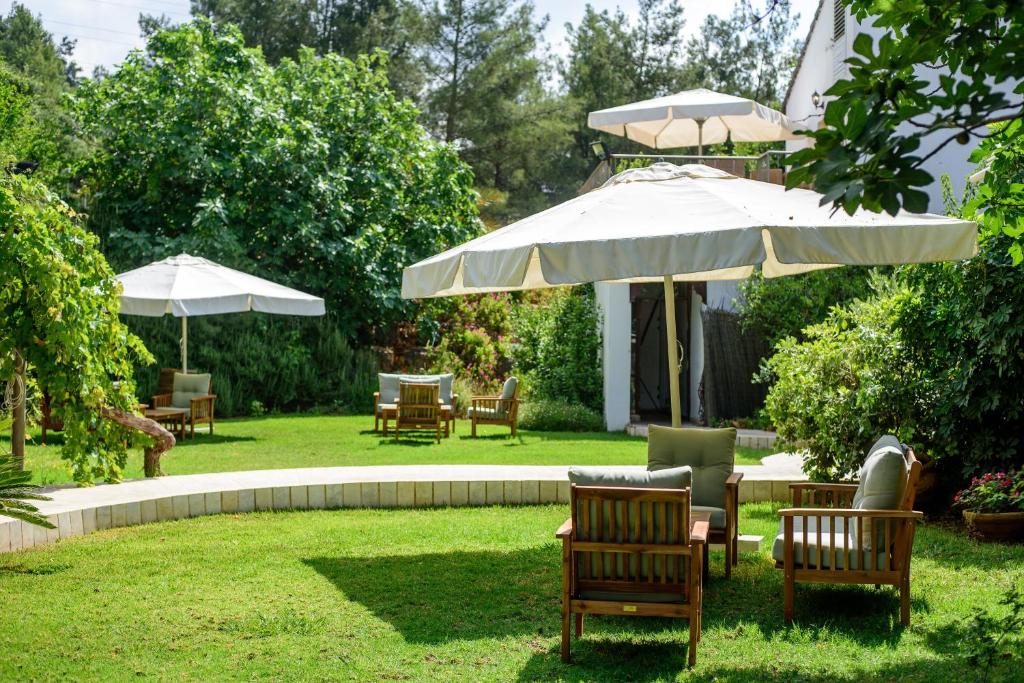 Zahrada ubytování Amirey Hagalil Boutique Hotel