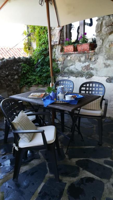Patio nebo venkovní prostory v ubytování La Casita del Tejo
